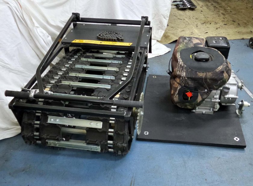 Мотобуксировщик снежок 500