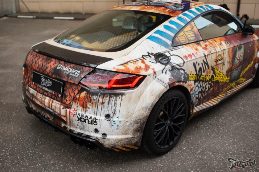 Ауди ТТ винилография