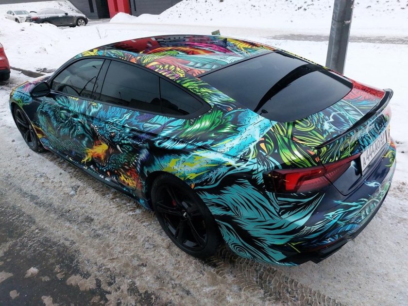 Оклейка авто