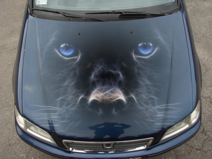 Наклейки на капот