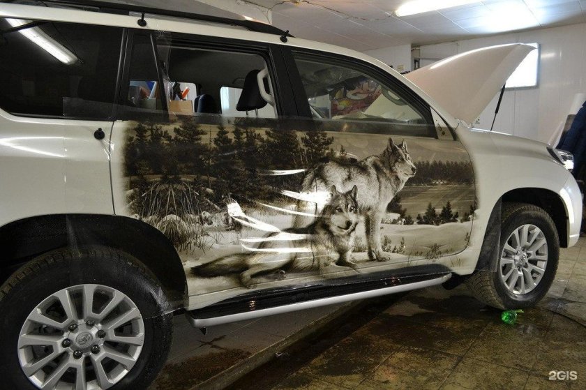 Прадо 120 винилография