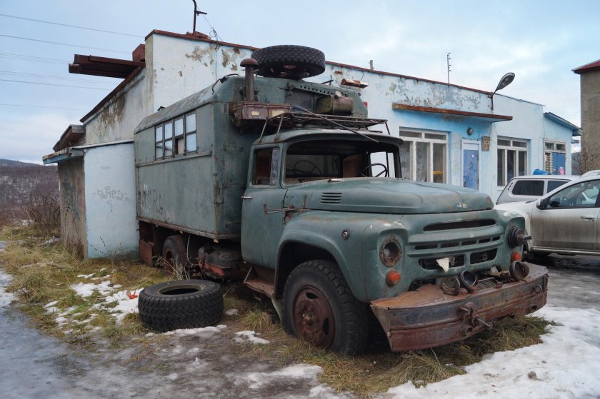 ЗИЛ 130 бортовой заброшенный