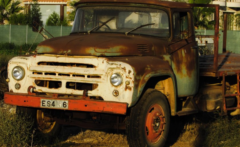 ЗИЛ 130 Ржавый