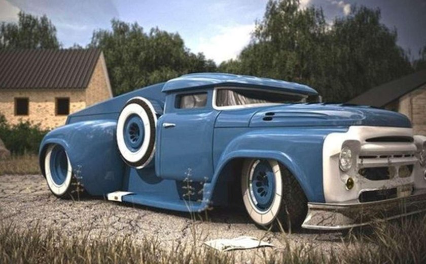 ЗИЛ 130 rat Rod