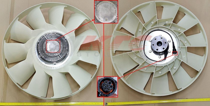 Вискомуфта КАМАЗ Камминз 6isbe евро 4