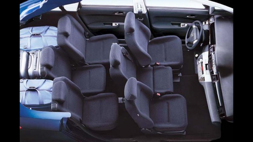 Хонда 3 места спереди