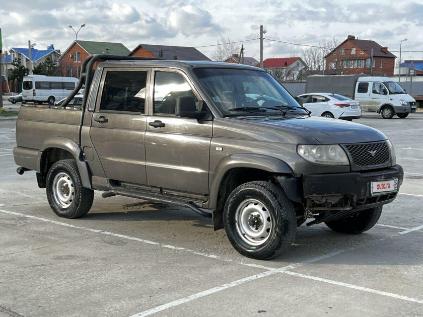 УАЗ пикап чёрный в Самаре 2016 года