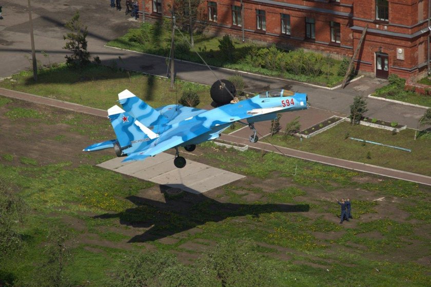 Су 27 в Гатчине