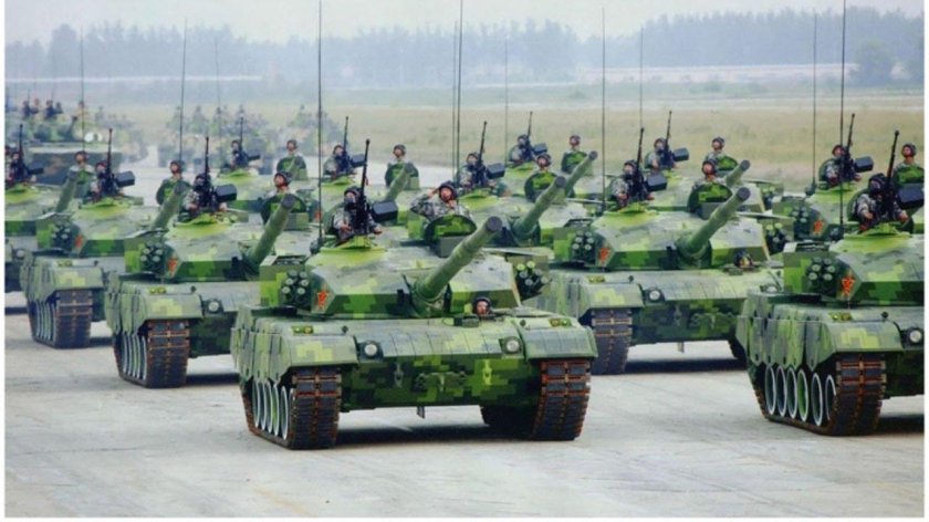 НОАК Китая Военная колонна