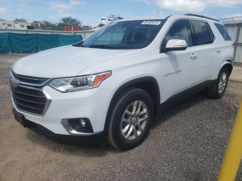 Шевроле траверс белый