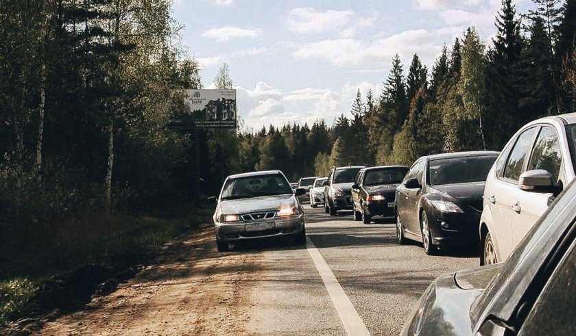 Обгон по обочине