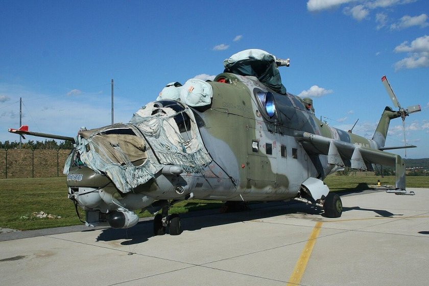 Вертолет "ми-24а"