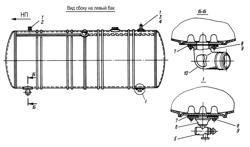 Ми 8 топливные баки