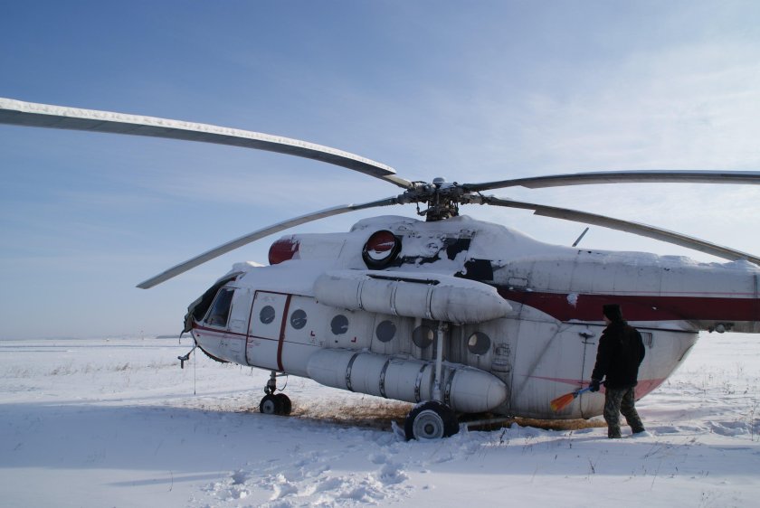 Ми-8 грузовой люк