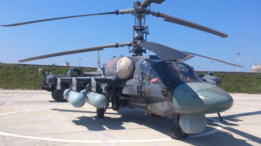 Вертолет ка-52 "Аллигатор"