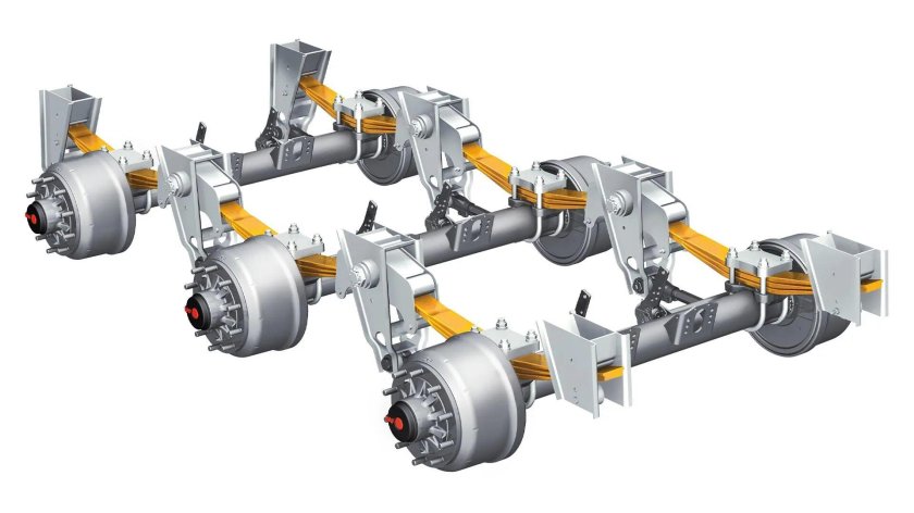 Поворотная ось трала Саф