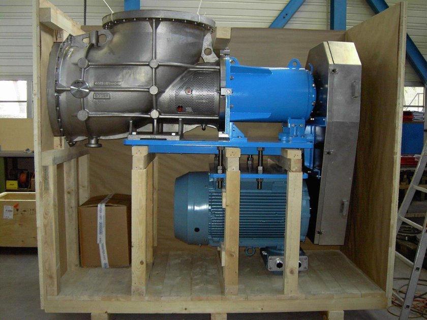 Осевой пропеллерный насос