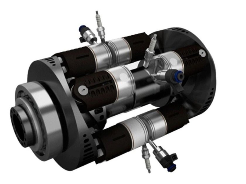 Аксиальный ДВС