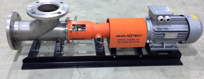 Осевой пропеллерный насос