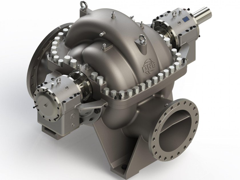 Двухопорный центробежный насос