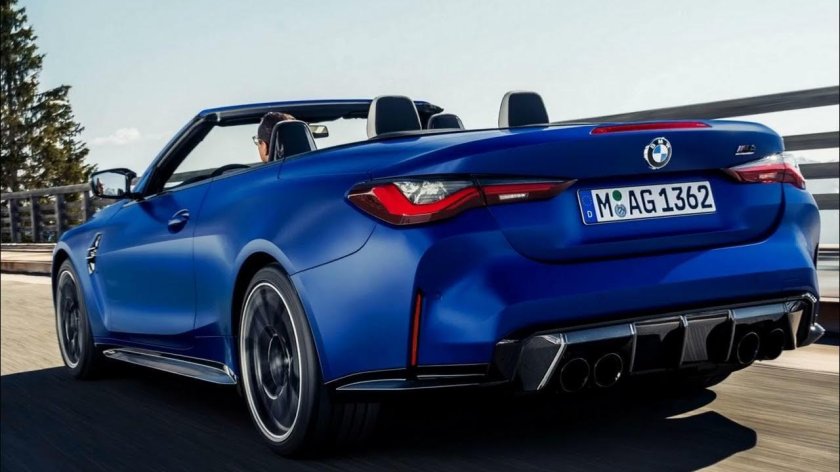 БМВ м4 Компетишн 2021 кабриолет