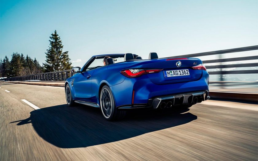 БМВ м4 Компетишн кабриолет 2022