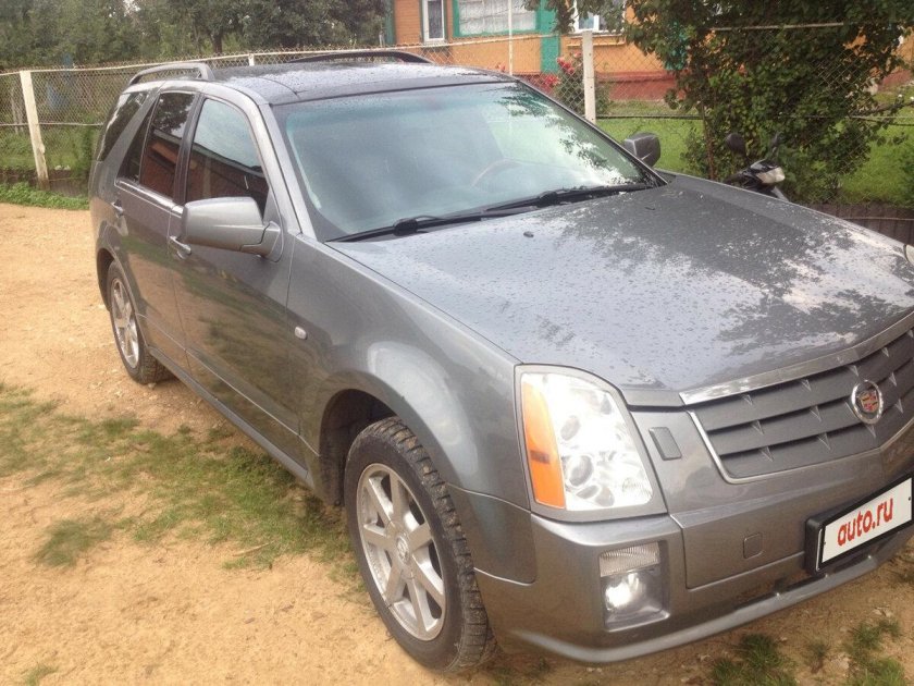 Cadillac SRX 6-Speed на бездорожье