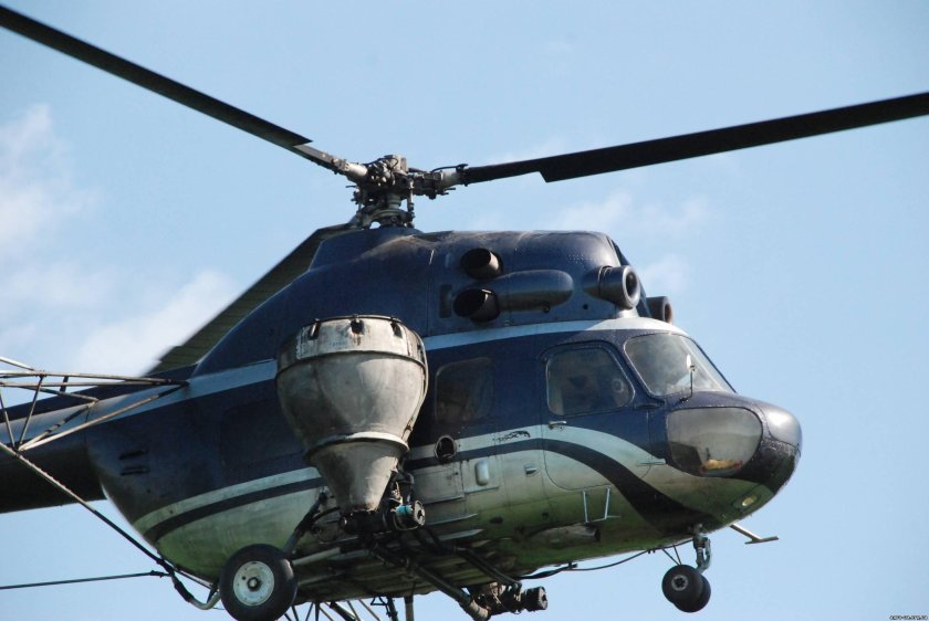Сельскохозяйственный вертолет ми-2сх