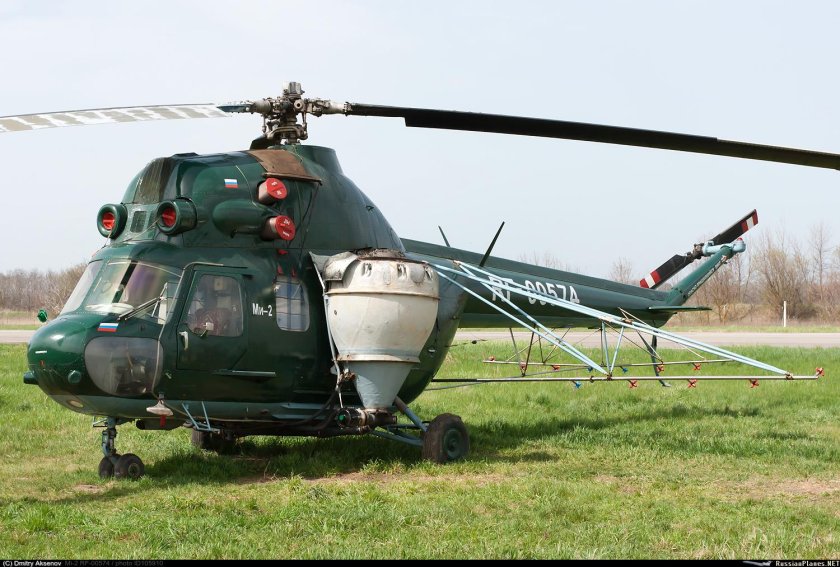 Сельскохозяйственный вертолет ми-2сх