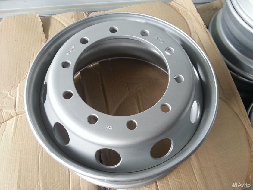 Диск колесный КАМАЗ 6520 безкамерка 22.5