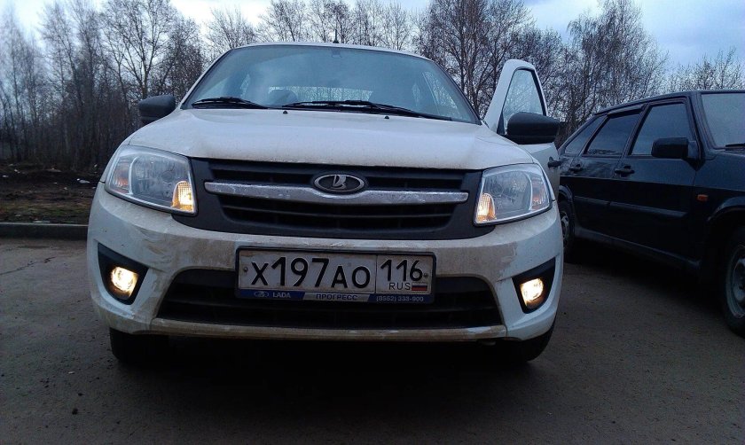 Противотуманные фары Лада Гранта 1