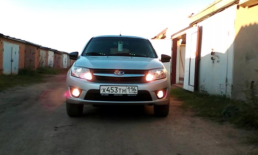 ПТФ на Лада Гранта 2017