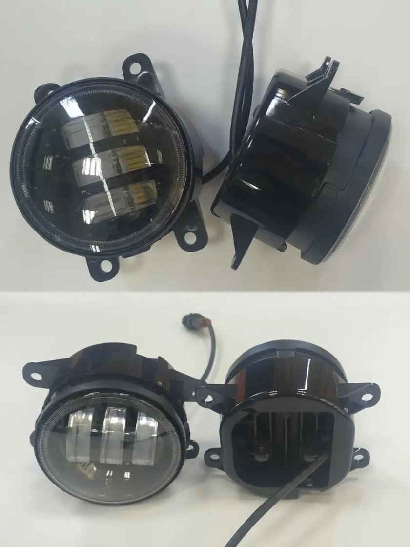 Противотуманные фары Рено Логан 2 светодиодные