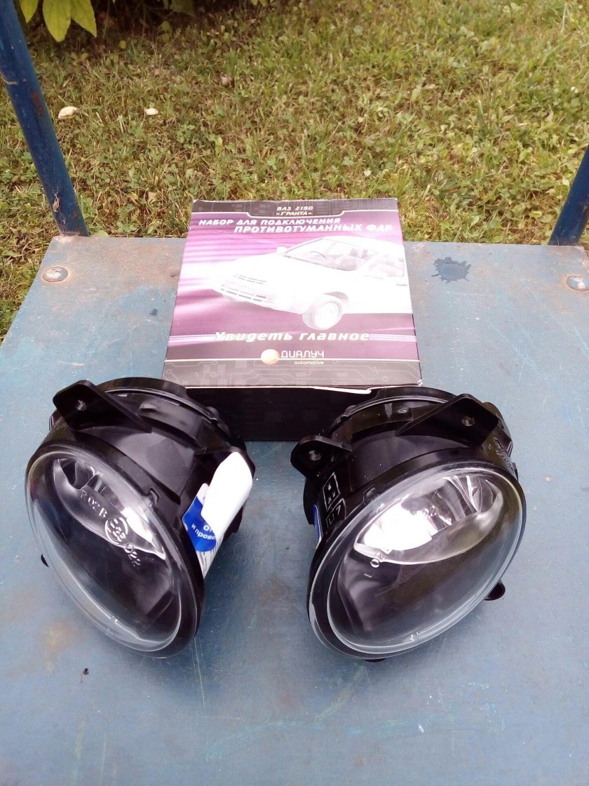 Фара противотуманная ваз 2190 granta