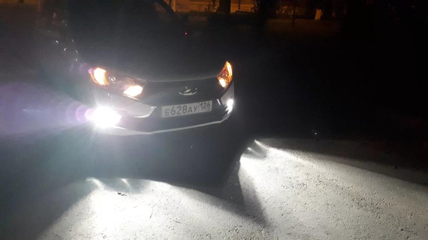 Ксенон в ПТФ Гранта FL