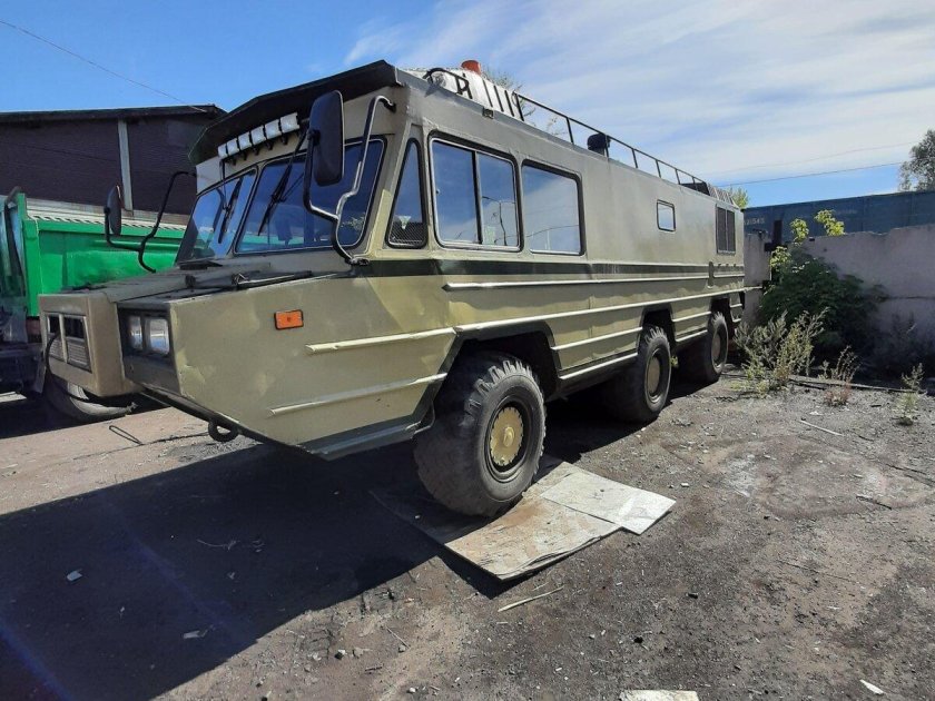 Вездеход амфибия автодом