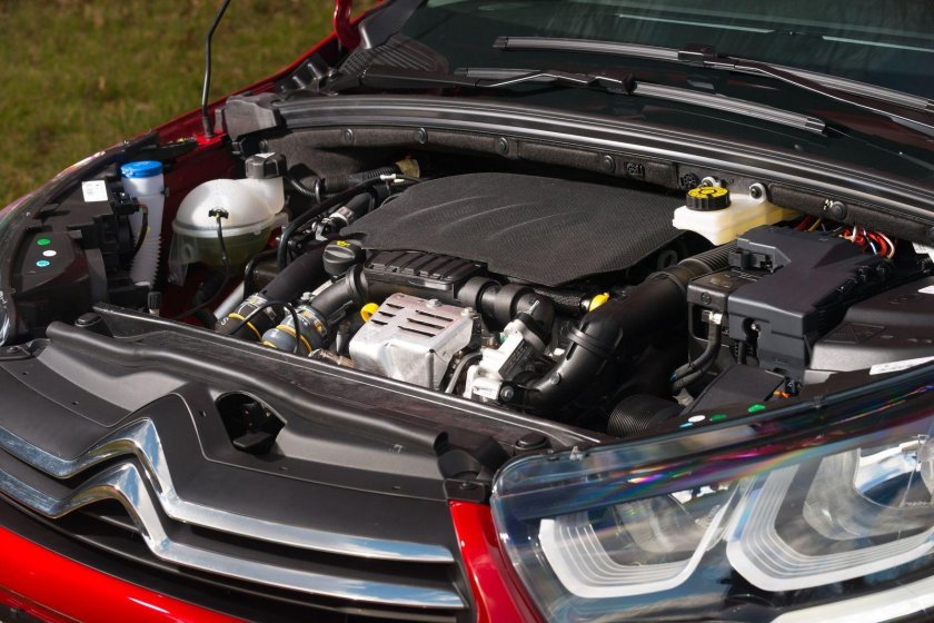Citroen c4 под капотом