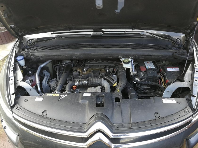 Ситроен с3 под капотом