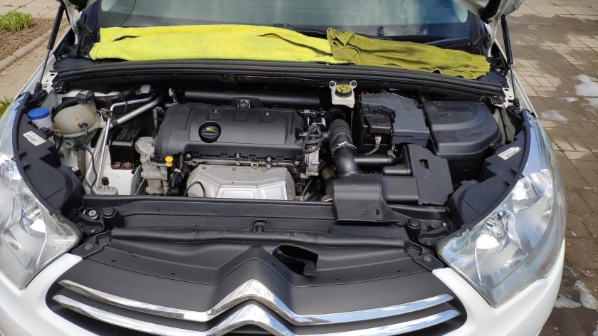 Ситроен с4 под капотом