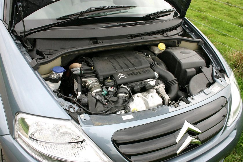 Ситроен с3 под капотом