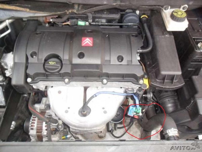Датчик холостого хода Citroen c4
