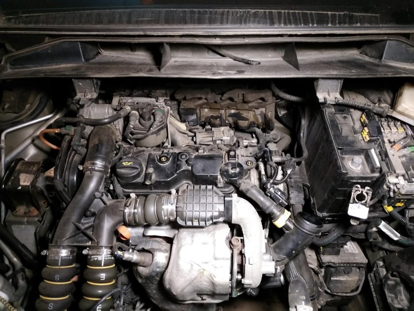 Теплообменник Ситроен 1,6 дизель