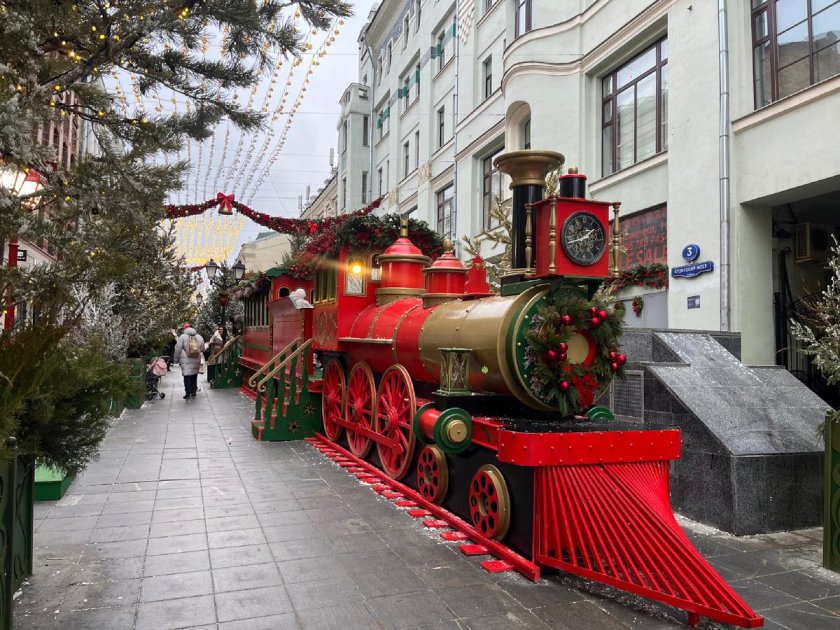 Новогодняя москва