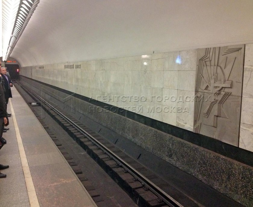 Москва, Таганско-Краснопресненская линия, метро Кузнецкий мост