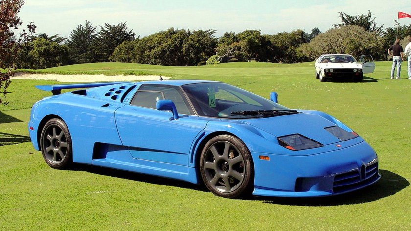 Бугатти eb110