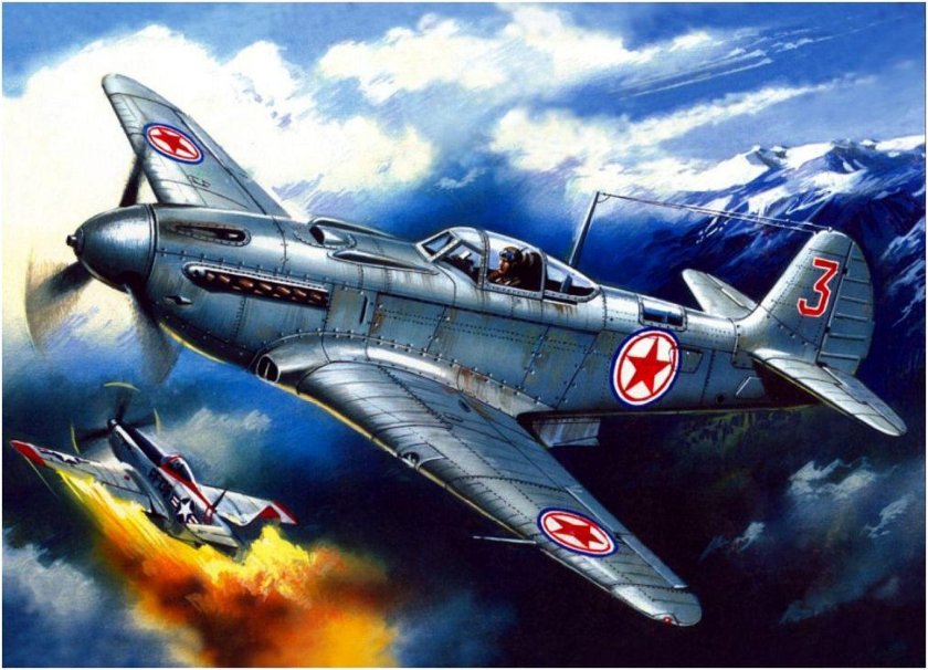 Самолет истребитель як 9