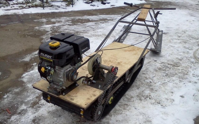 Мотобуксировщик Барс Партизан 550