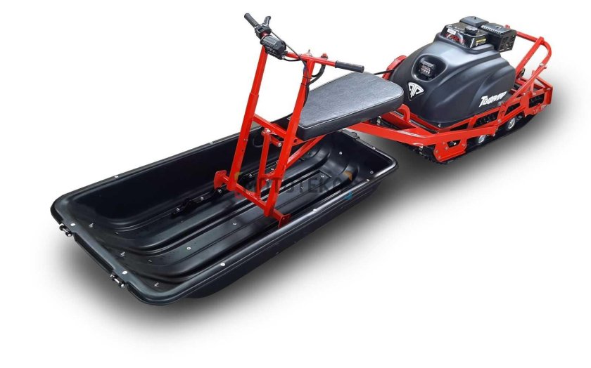 Мотобуксировщик Тофалар 500 с модулем толкач