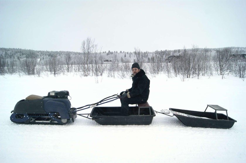Мотособака для зимней рыбалки Барс