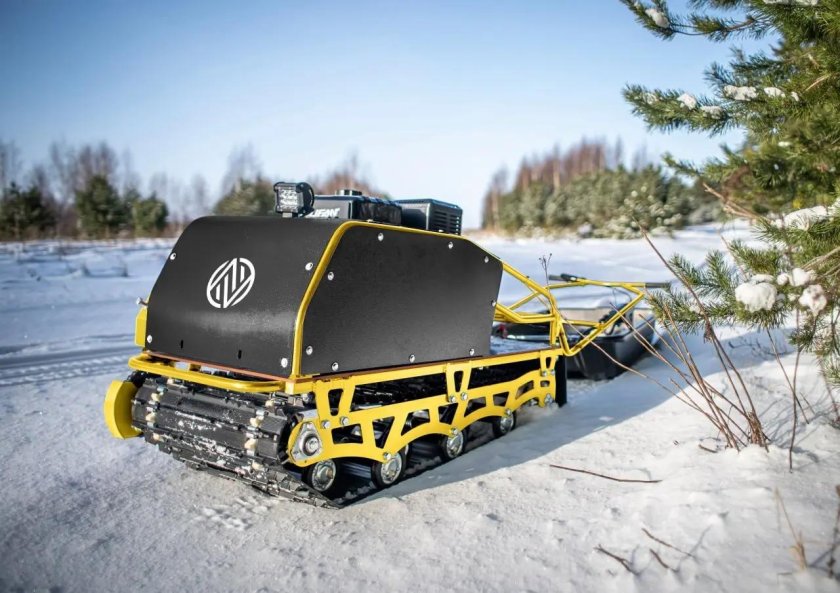 Мотобуксировщик «рыбак» pkd